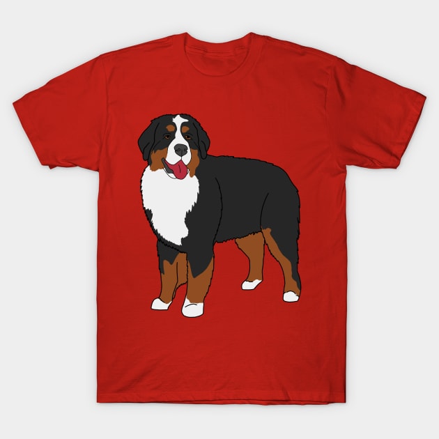 bernese mountain dog T-Shirt by AMCArts